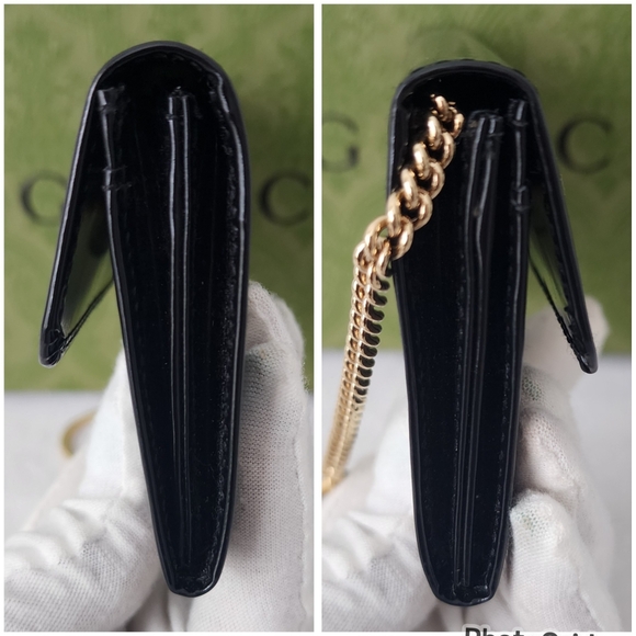 Auth Gucci Patent Leather Card/Coin Holder - Picture 9 of 9